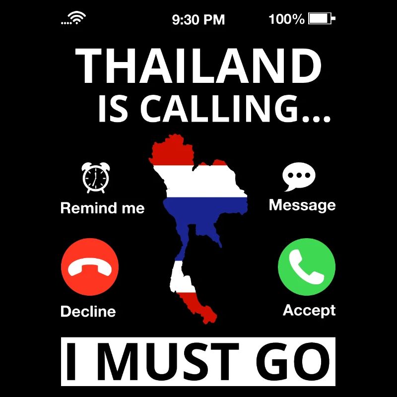 Thaïlande Drapeau Thaïlandais Drapeau utilisé Look