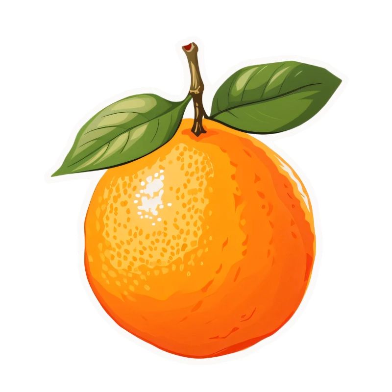 Orange oder Apfelsine
