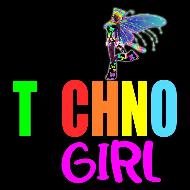 Techno-Mädchen