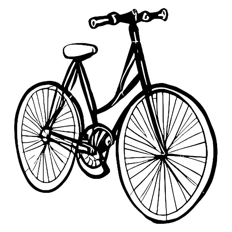 Bicycle Doodle Bicycles Cycling Silhouette 8