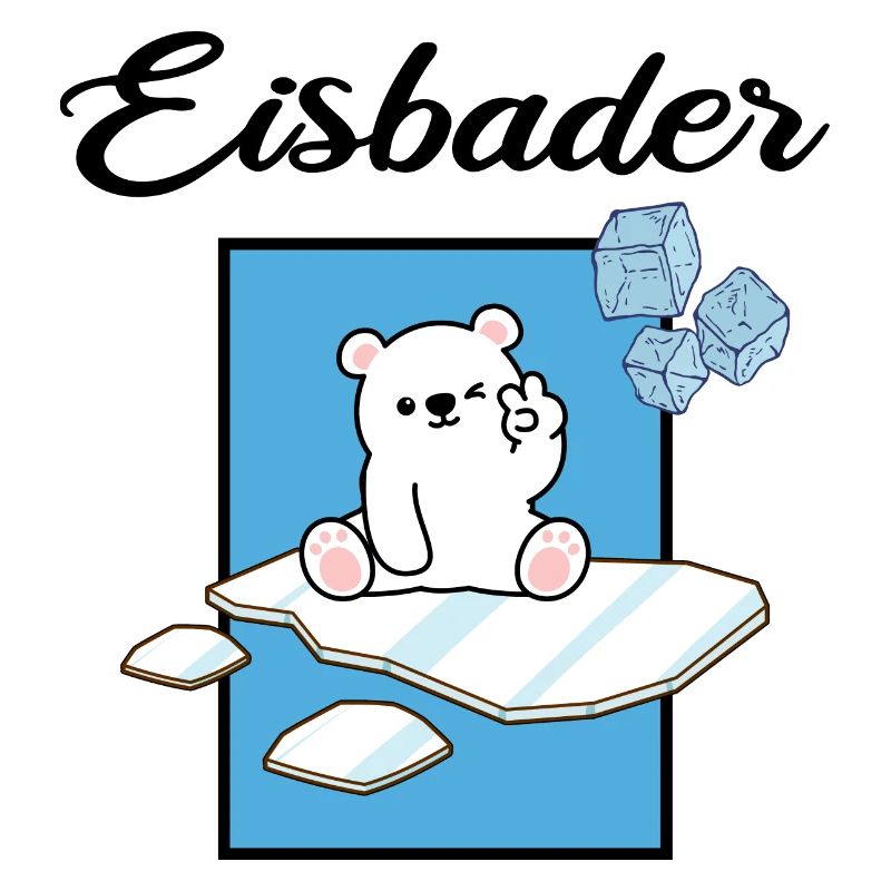 Eisbader Winterschwimmer Eisbad "Eisbär" kneipp