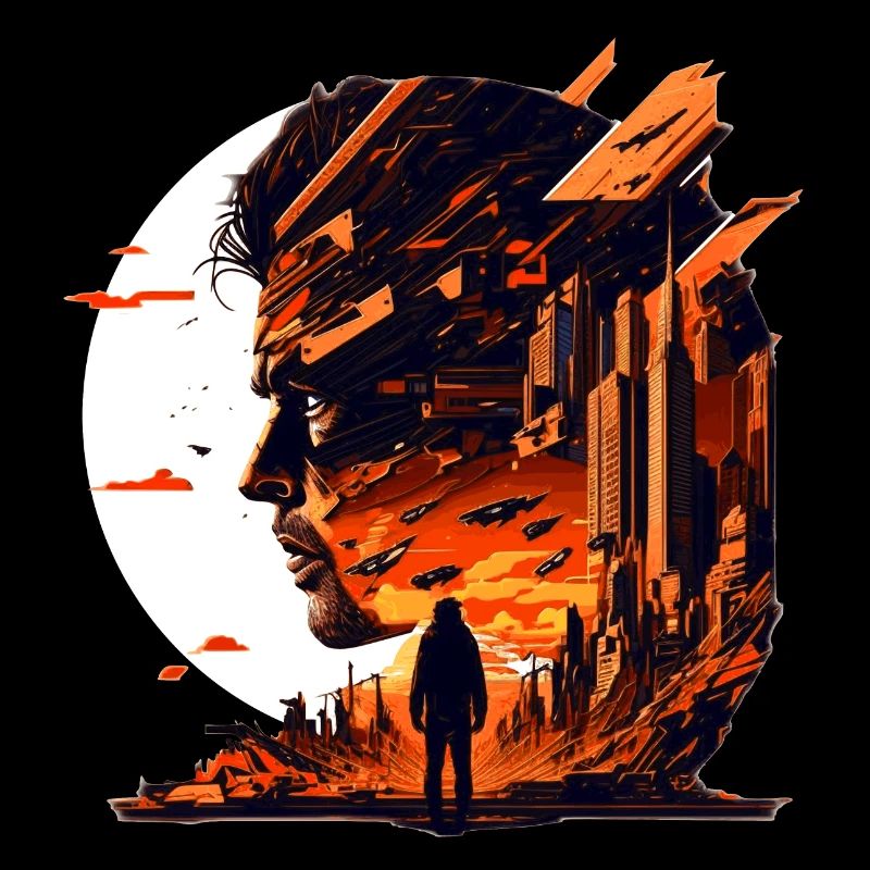 Sci-Fi and alien planets create artwork