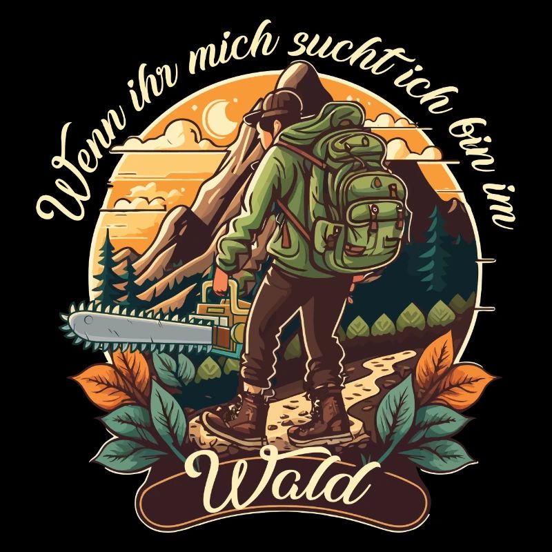 I'm in the forest, forest worker, forester, gentleman