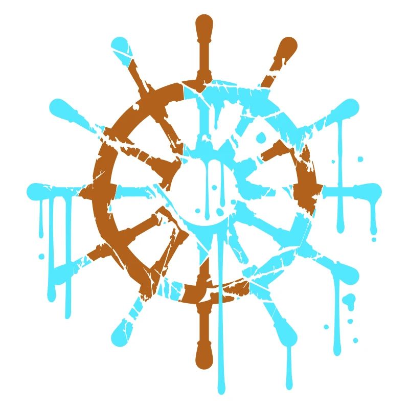 Ship Steering Steering Steering Wheel Sailing Graffiti