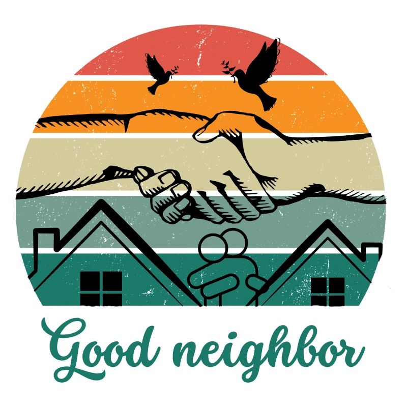 Good neighbor BW