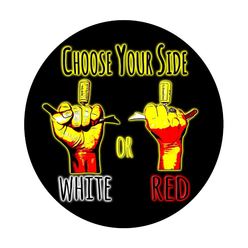 Wählen Sie Ihre Seite, ob Sie weiß oder rot sind
