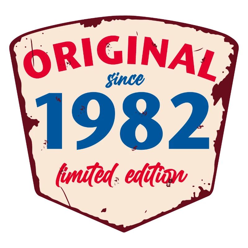 1982 Blechschild - édition citronnée - Vintage
