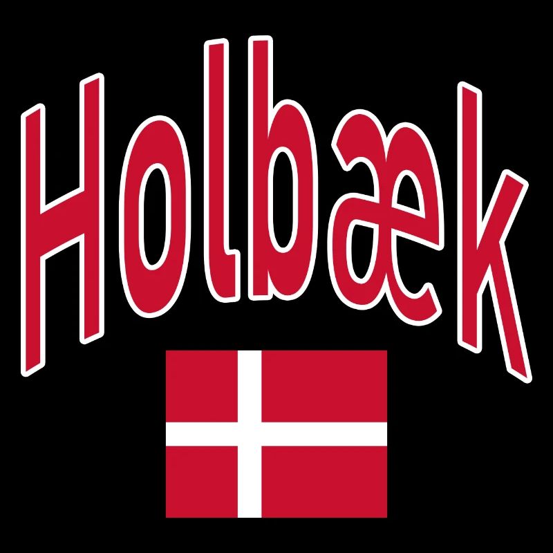 Drapeau du Danemark de Holbæk