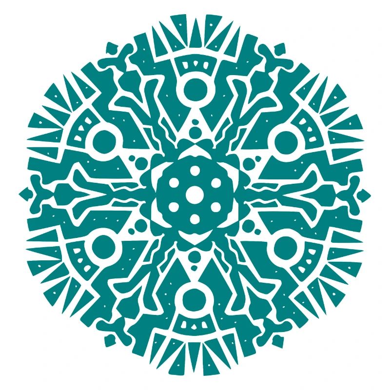 Mandala Maya Pattern