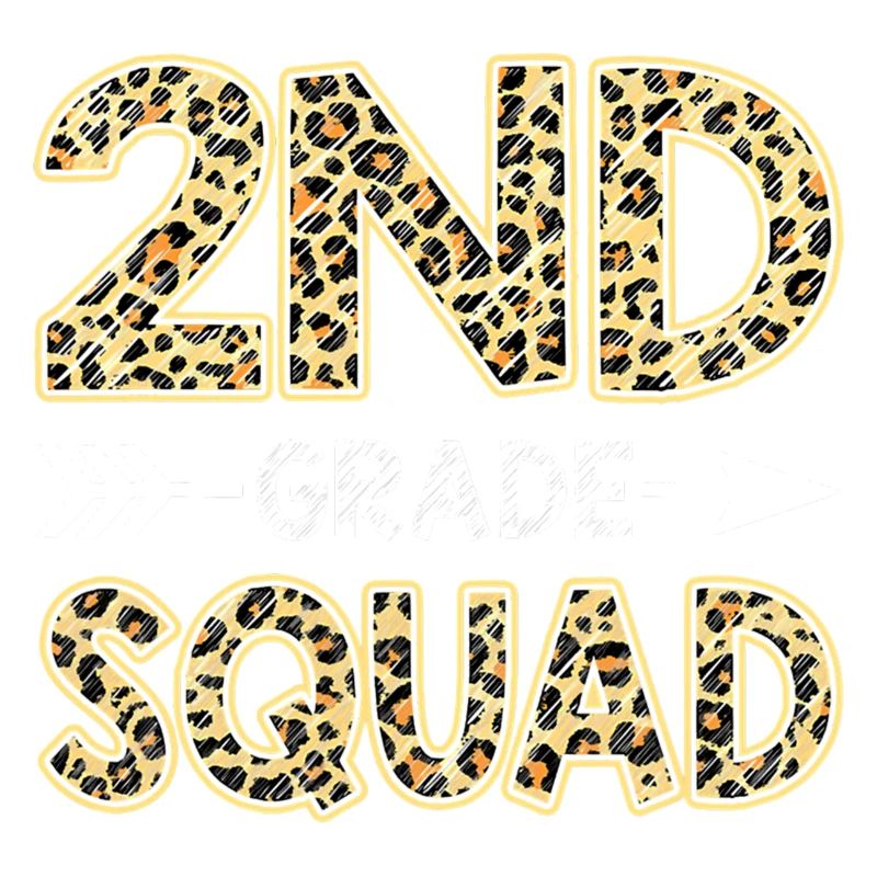 2Nd Grade Squad Leopard Second Grade Teacher Stud