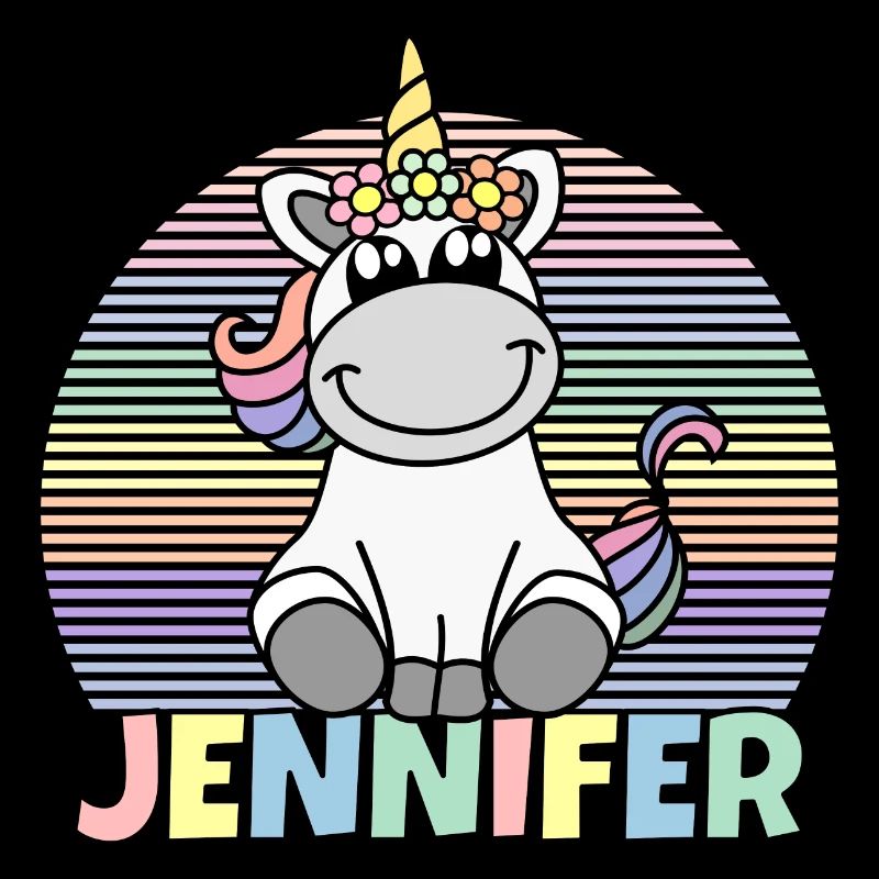 Nom de la licorne Jennifer