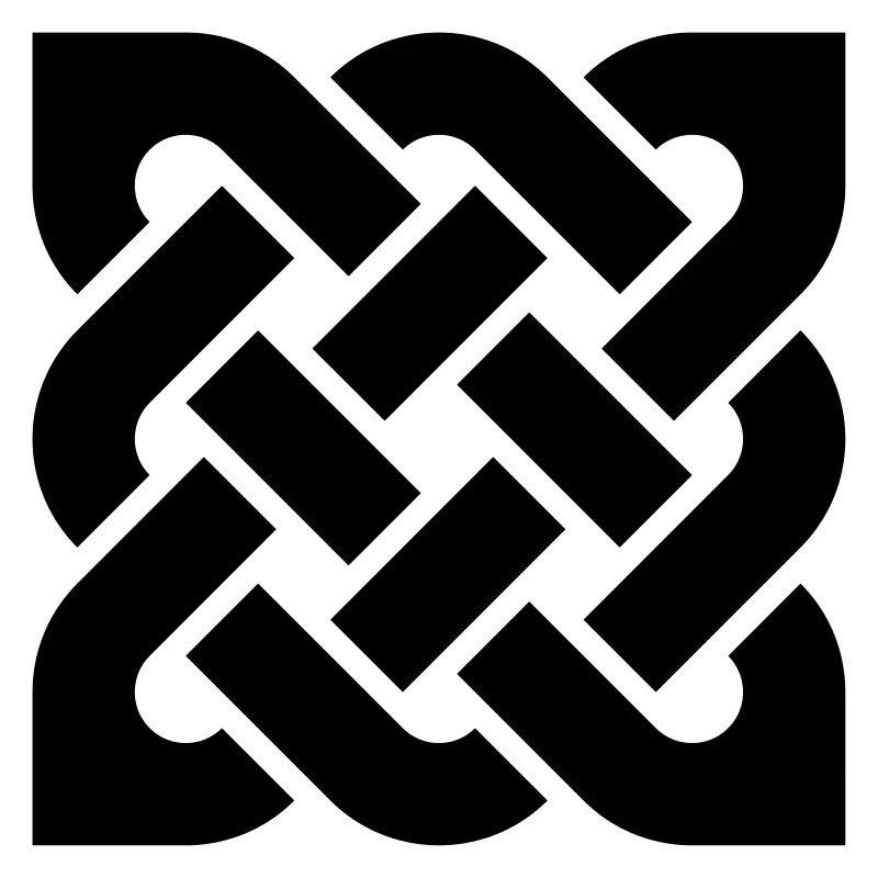 Celtic Square Knot - solid