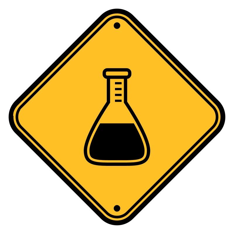 caution science shield note caution flues