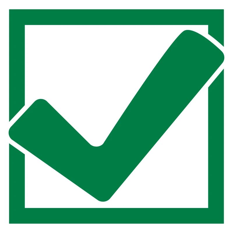 Rectangular hook logo