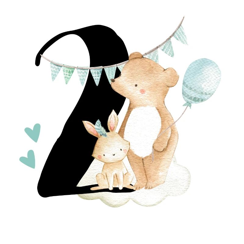 2nd birthday, two, second, birthday, second