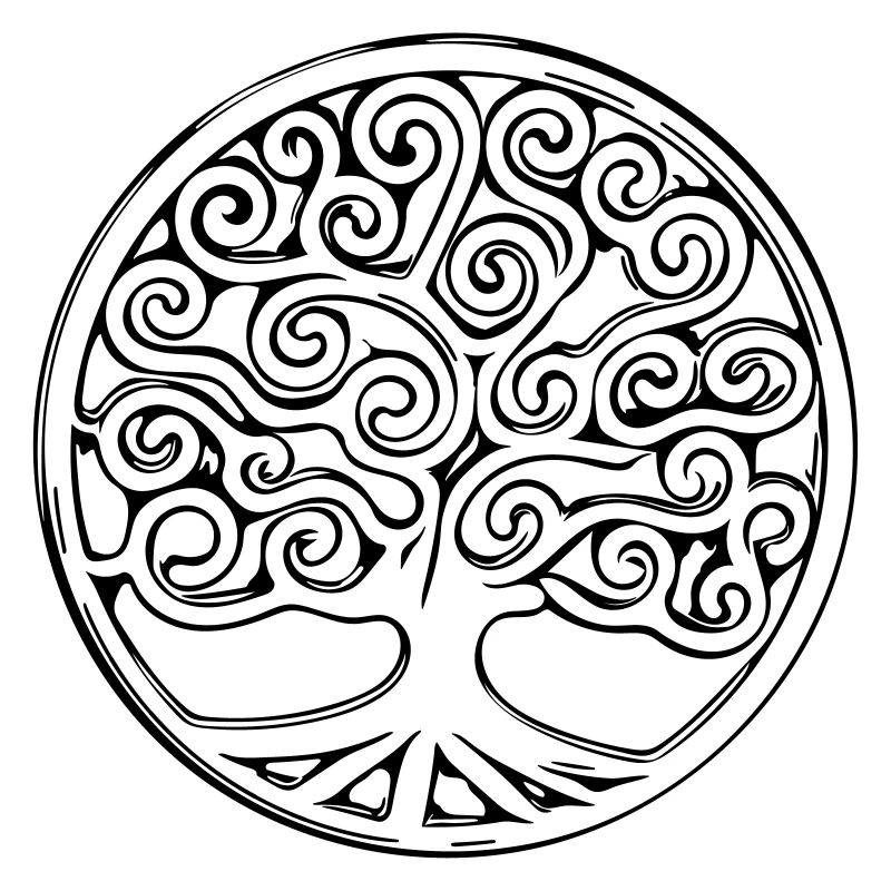 Arbre de vie Mandala Esprit