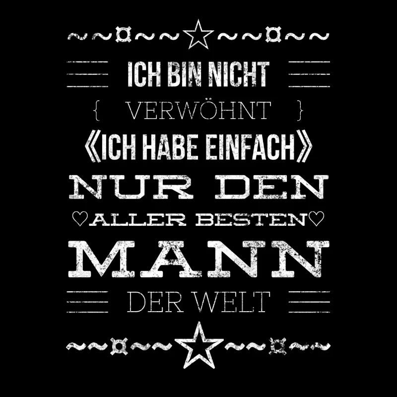 Bester Mann der Welt Ehemann Shirt T-Shirt