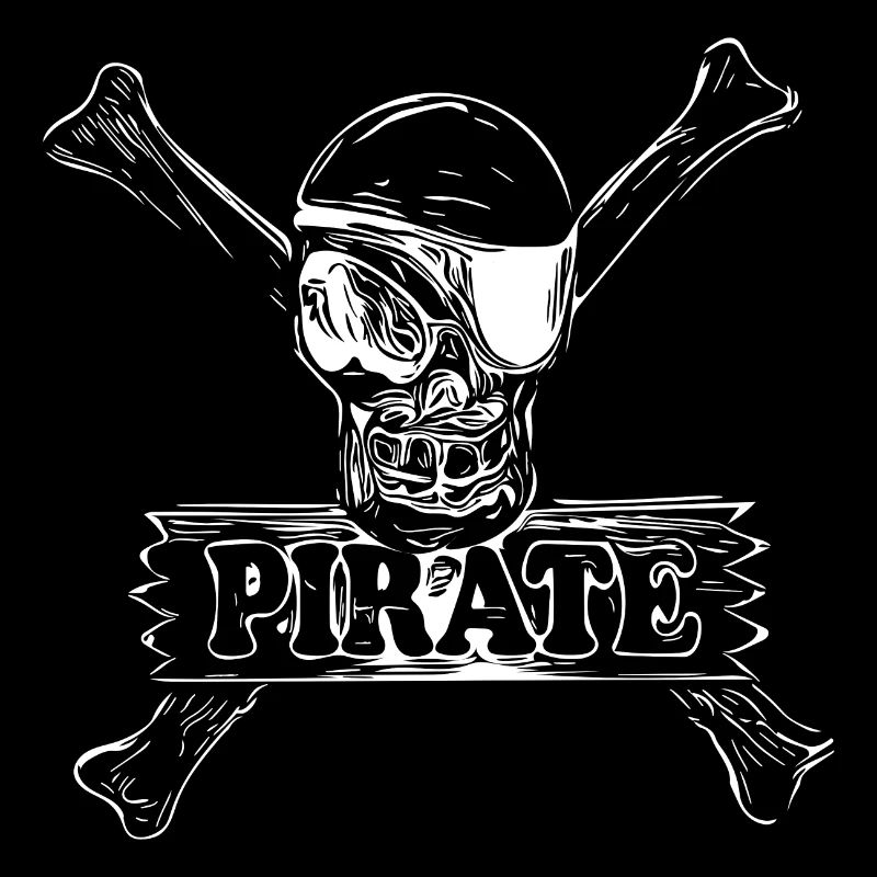 Os de crâne de pirate
