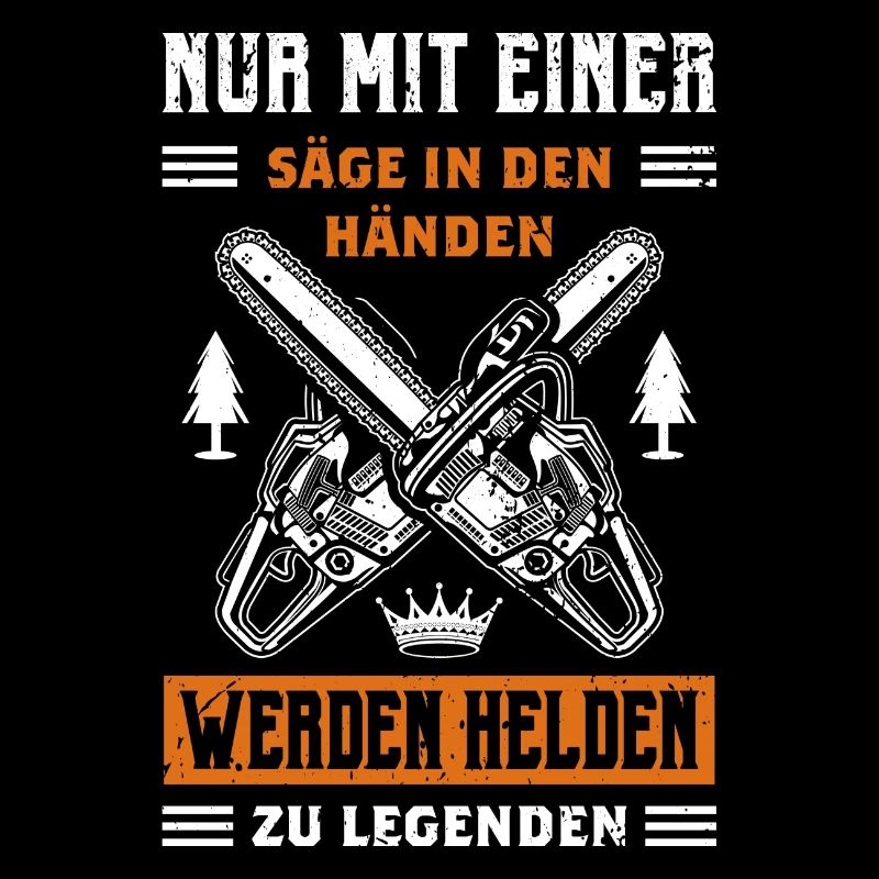 Nur Mit Einer Säge In Den Händen Werden Helden Zu