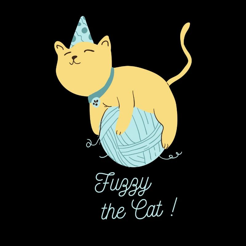 floue le chat mignon