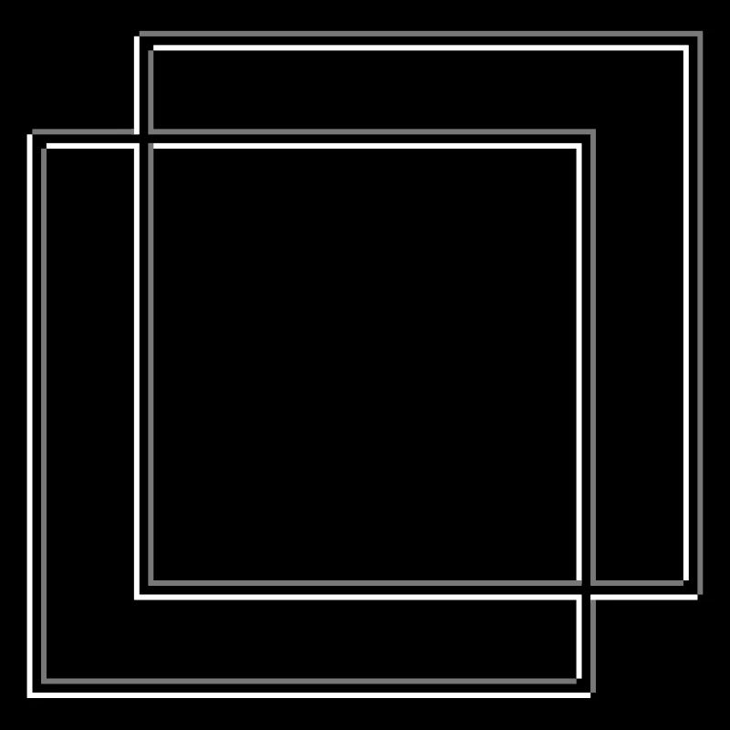 Lines square dashes