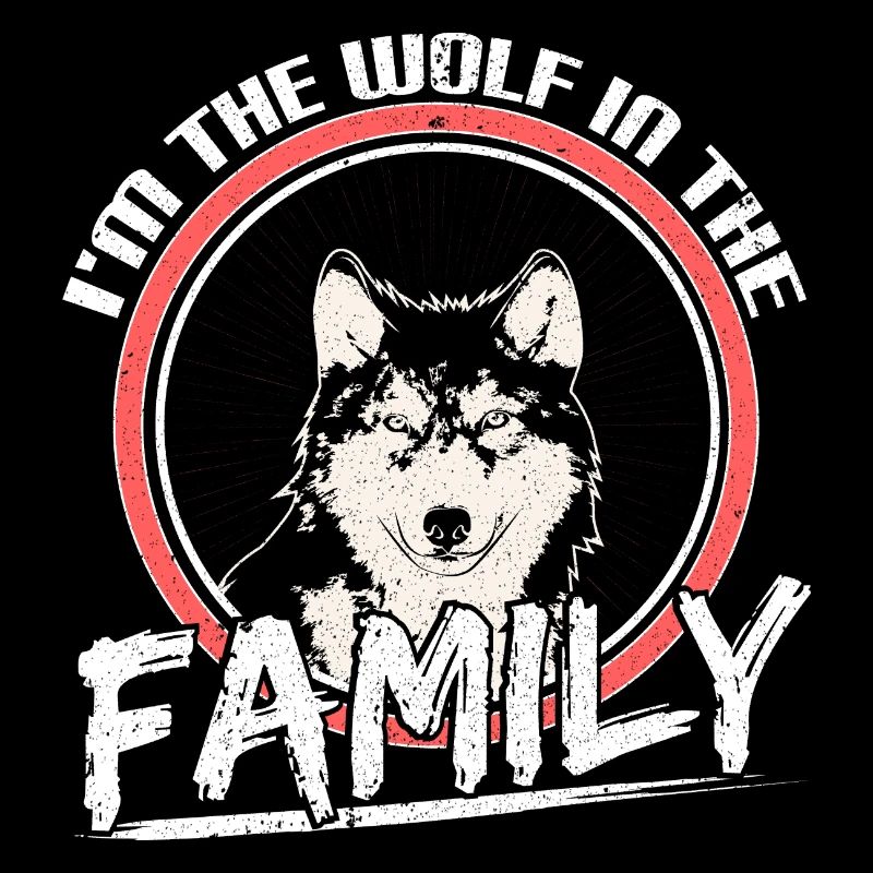 Wolf howling moon gift