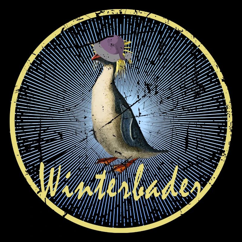 winterbader eisbader crazy eis pinguin winterbaden