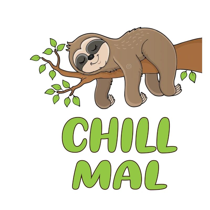 Chill Mal - sloth on a branch!