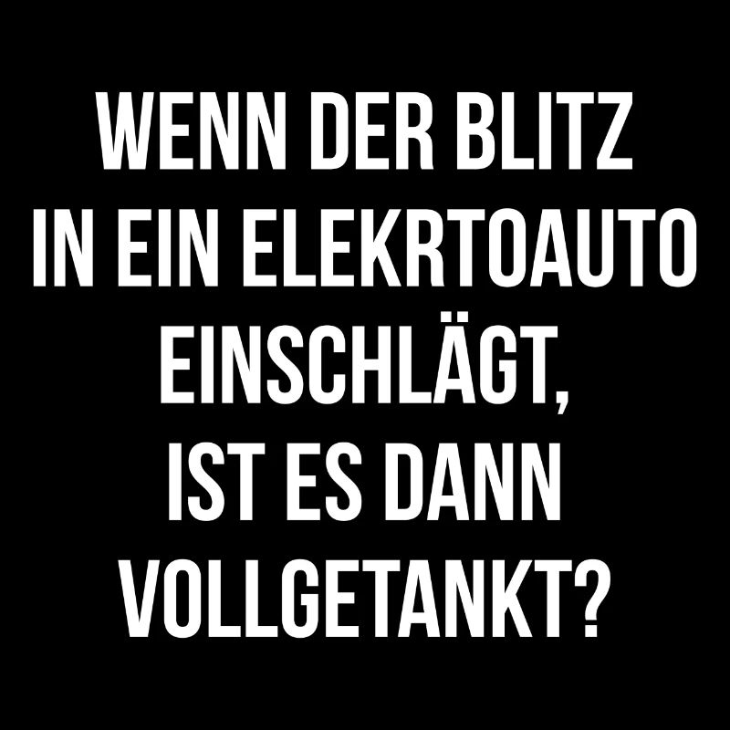 Wenn der Blitz in ein E Auto einschlägt getankt