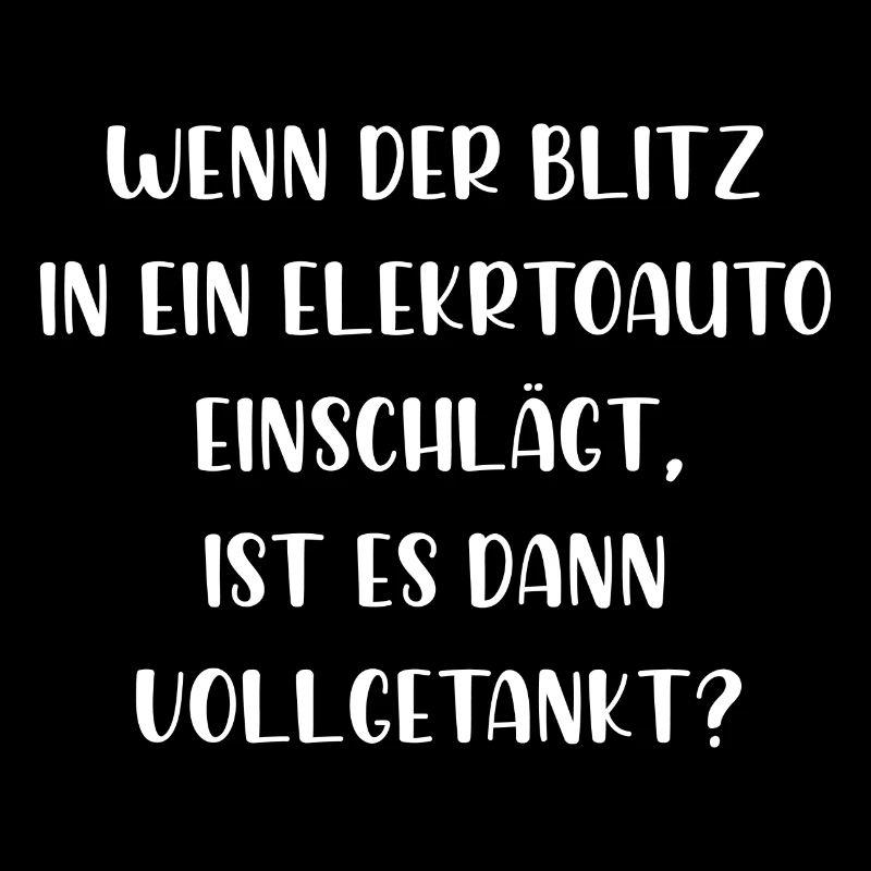 Wenn der Blitz in ein E Auto einschlägt getankt