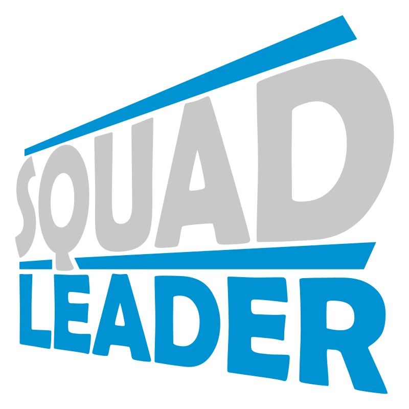 Chef de l’escouade du logo de conception