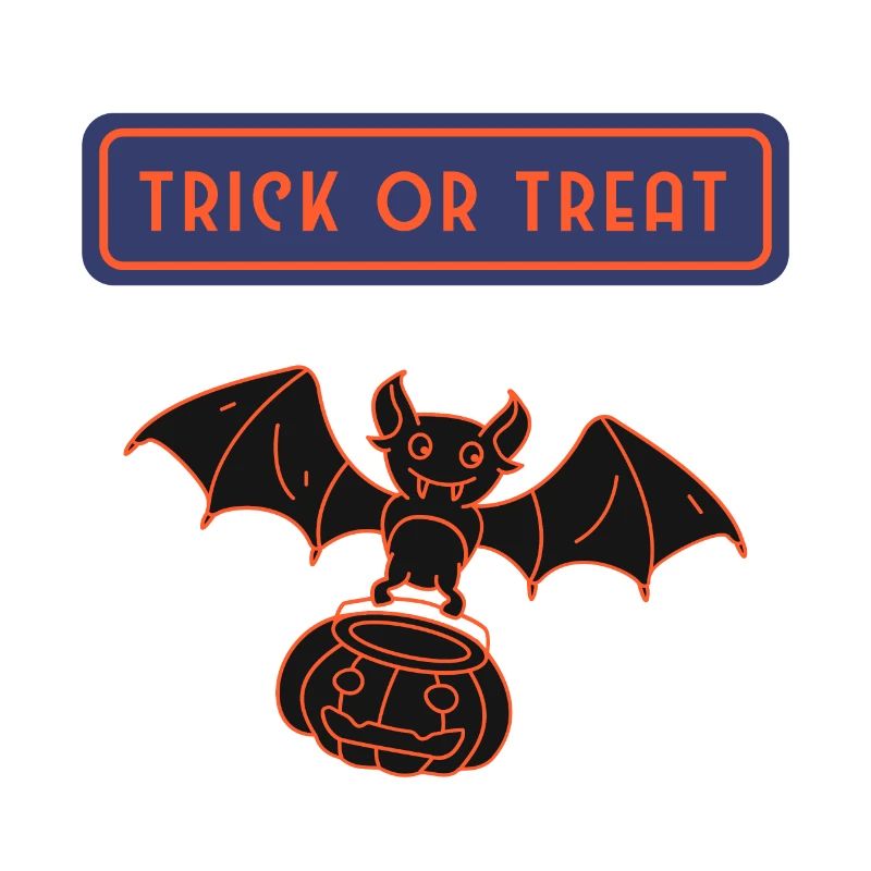 Süßes oder Saures einfaches Halloween