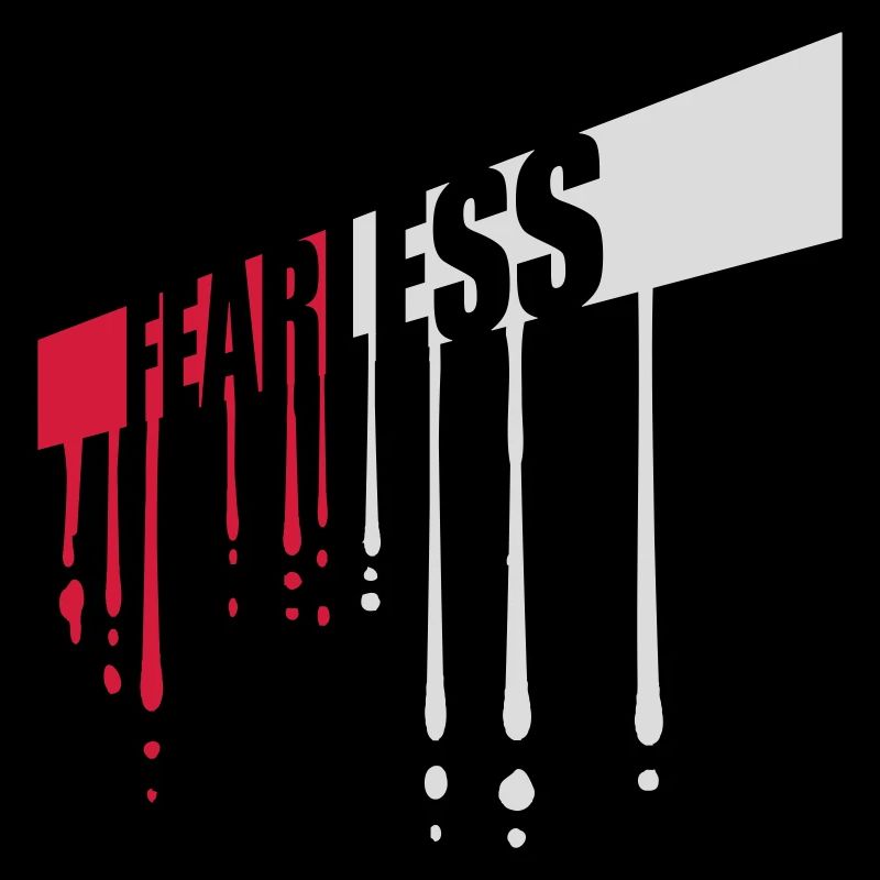 fearless Text Quote Design