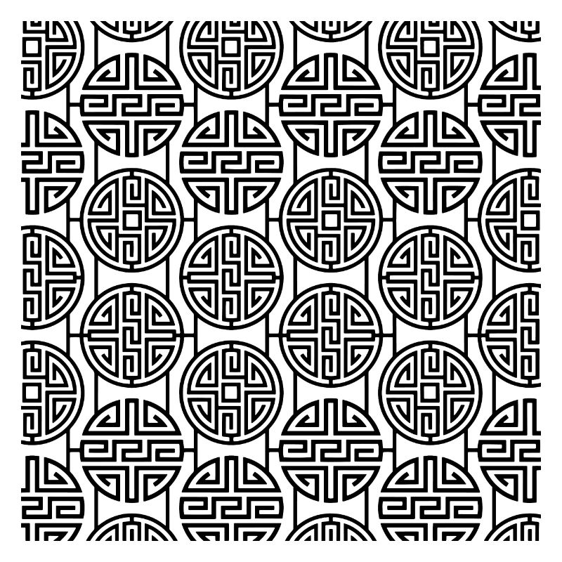 Chinese pattern