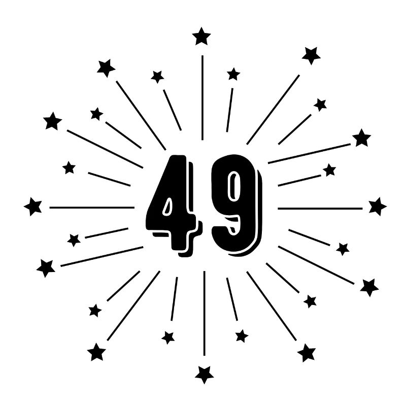 49th Star-Spangled Anniversary - Gift 49 Years