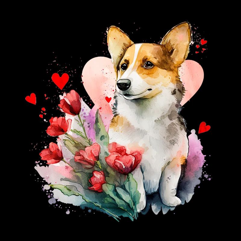 Saint-Valentin Corgi