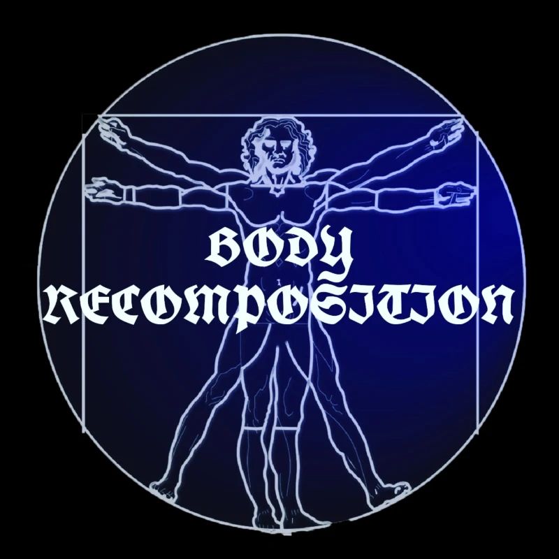 CONCEPTION DE LOGO DE RECOMPOSITION CORPORELLE