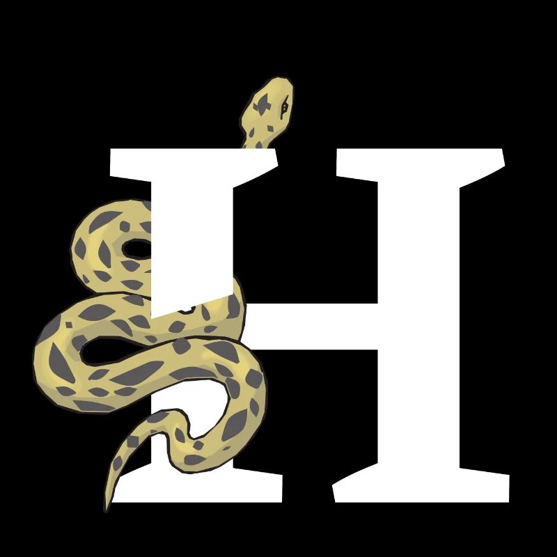 Letter h snake
