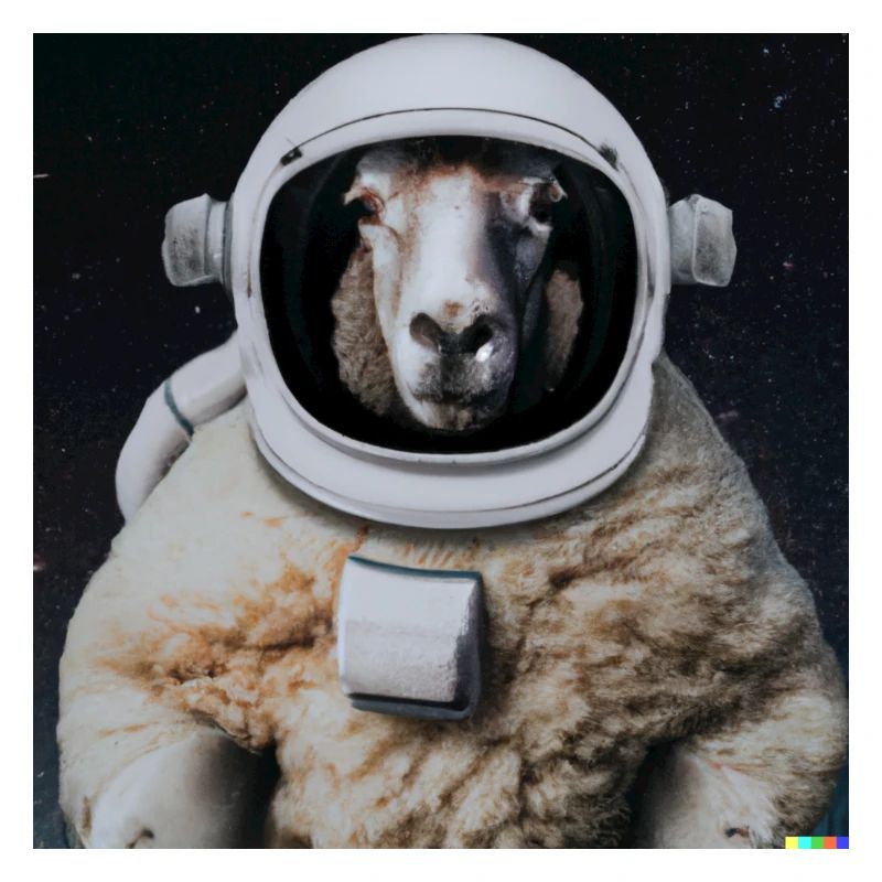 Sheep stronauts conquer space!?