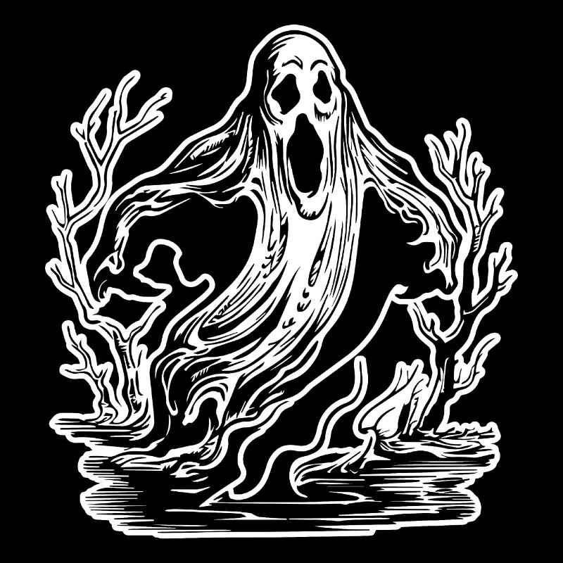 Ghost Ghosts Witching Hour Halloween