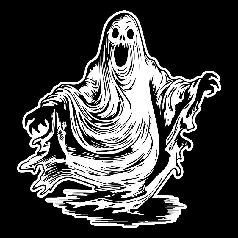 Ghost Ghosts Witching Hour Halloween