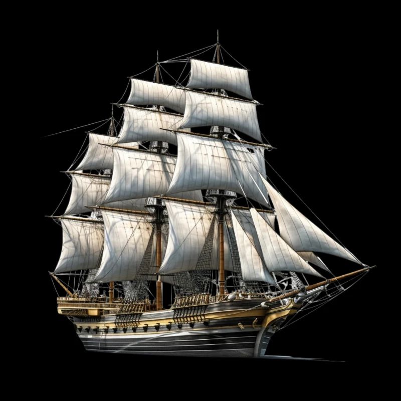 Chef-d’œuvre maritime : Le majestueux ski à voile