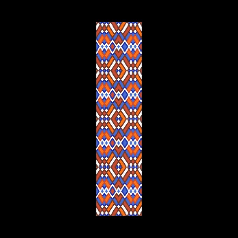 Monogram Letter I- geometric pattern