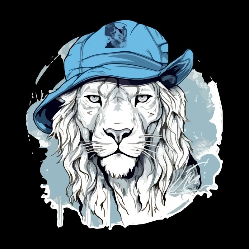 Vikou le lion bleu