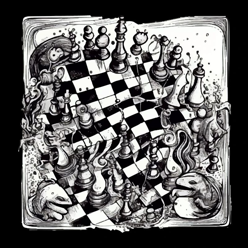 Abstraction échiquéenne n°2