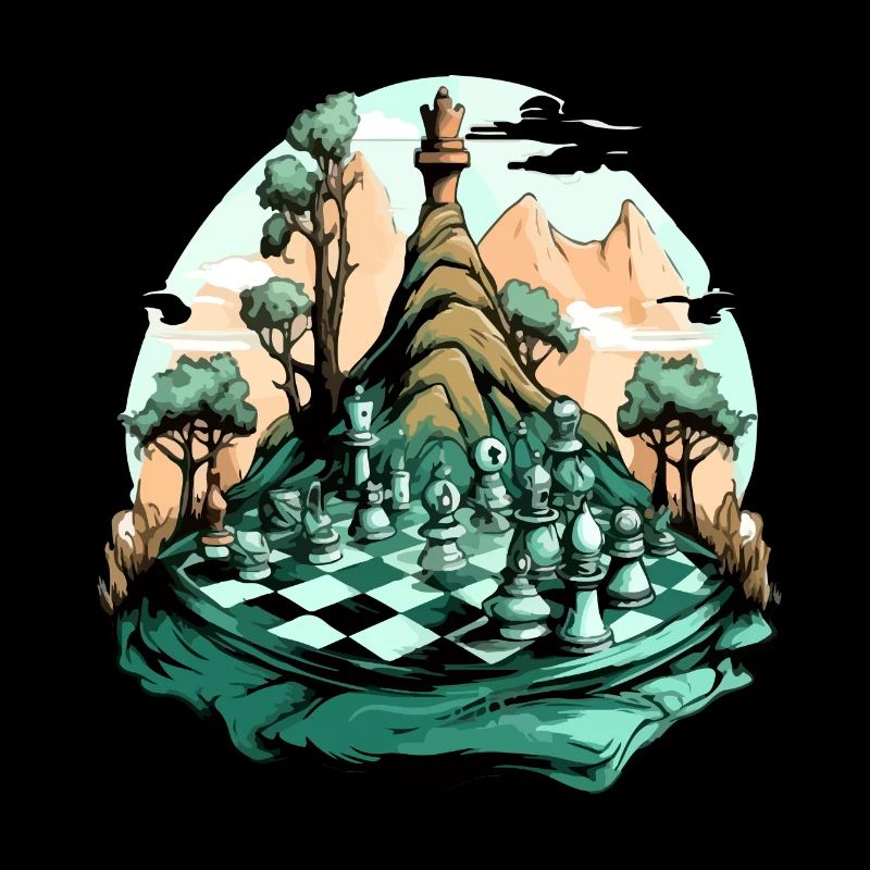 Mountain chess n°1