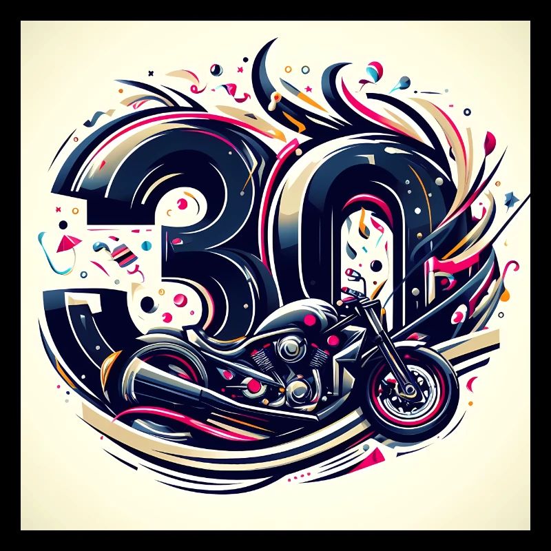 30th Anniversary Motorcycle Designs: Speed & Style