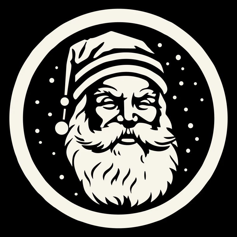 Fröhlicher Weihnachtsmann