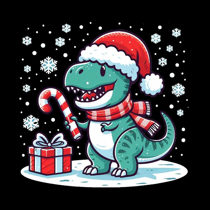 T-Rex de Noël