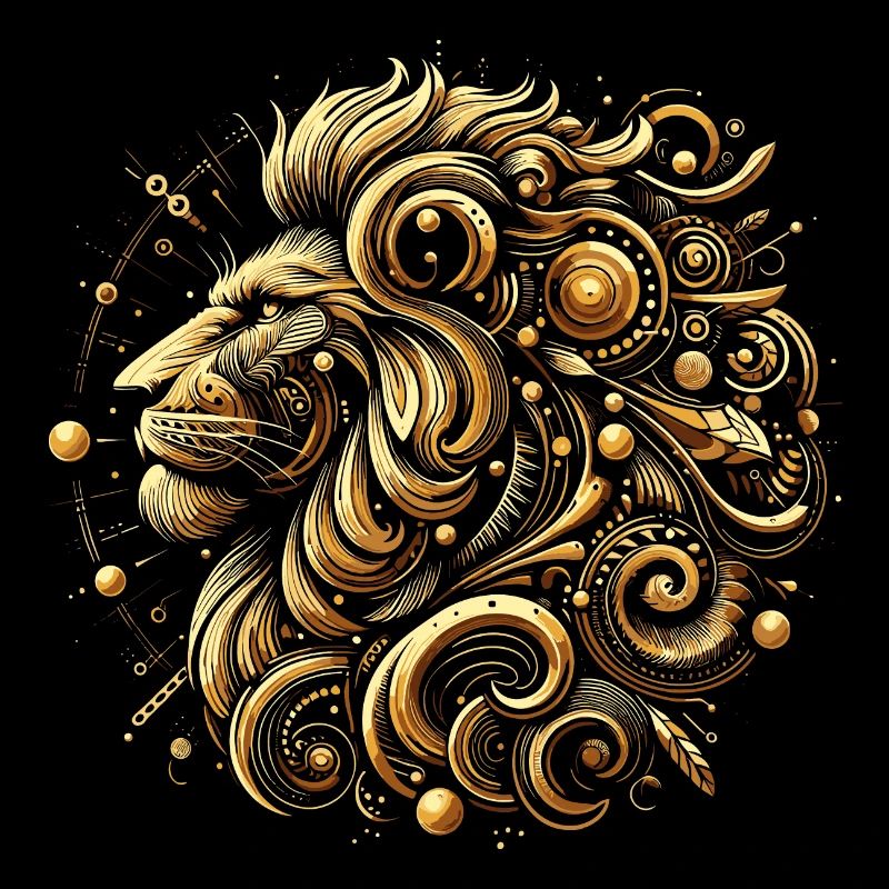 Lion Gold Patterns